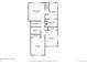 Floorplan of the upper level showing layout of bedrooms and bathrooms at 13472 Columbine Cir, Thornton, CO 80241