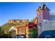 Charming downtown area with unique shops and Castle Rock's iconic butte in the background at 2523 Villageview Ln, Castle Rock, CO 80104