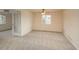 Bedroom featuring a ceiling fan, carpet, and french doors at 23955 Glenmoor Way, Parker, CO 80138