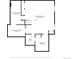 Basement floor plan featuring recreation room, bedroom, exercise room, electrical room, and bath at 7949 S Blackstone Pkwy, Aurora, CO 80016