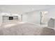 Spacious basement featuring neutral paint, recessed lighting and carpeted floors at 1632 S Josephine St, Denver, CO 80210