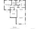 Detailed floor plan showcasing layout of the property's square footage at 2259 Meade St, Denver, CO 80211