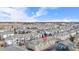 Aerial view of neighborhood featuring townhomes and condos in a suburban area at 15945 E Geddes Dr # 54, Aurora, CO 80016