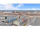 Aerial view of property and surrounding community with mountain views at 15945 E Geddes Dr # 54, Aurora, CO 80016