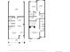 Two-story floor plan showing a garage, kitchen, and bedrooms at 15945 E Geddes Dr # 54, Aurora, CO 80016