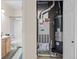 The property features a mechanical room with Carrier furnace and water heater at 15945 E Geddes Dr # 54, Aurora, CO 80016