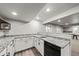 Kitchenette space with granite countertops, a sink, and stainless steel appliances at 14632 Longhorn Dr, Mead, CO 80542