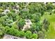 Aerial view showing the property in close proximity to Oak Park, playground, and VB nets at 10869 W 65Th Way, Arvada, CO 80004