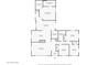 Detailed floor plan layout showcases bedrooms, bathrooms, kitchen, and living room dimensions at 10335 W 18Th Pl, Lakewood, CO 80215