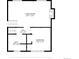 Floor plan featuring living room, bedroom, hall, and bathroom dimensions at 7132 Xavier Way, Westminster, CO 80030