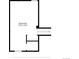 Upstairs floor plan featuring a spacious bedroom layout and staircase access at 7132 Xavier Way, Westminster, CO 80030