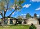 Charming ranch home with a well-maintained lawn, mature trees, and a blue sky at 3026 S Alton Ct, Denver, CO 80231