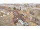 Aerial view of building and riverbed at 1273 S Gilbert St # A103, Castle Rock, CO 80104