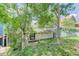Overgrown backyard with trees and foliage, offering privacy and natural beauty, with glimpses of neighboring properties at 1324 Virginia St, Idaho Springs, CO 80452