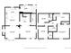 Detailed floor plan showcasing the layout of a two-story home with dimensions at 6830 Lamar St, Arvada, CO 80003