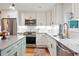 Bright and well-equipped kitchen with stainless steel appliances and abundant natural light at 6830 Lamar St, Arvada, CO 80003