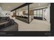 Finished basement with wet bar, game area, and plenty of space for entertaining at 5191 Lions Paw St, Castle Rock, CO 80104