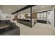 Finished basement with a wet bar, game area, and plenty of storage at 5191 Lions Paw St, Castle Rock, CO 80104