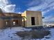 Home under construction, showcasing the framing and structure at 5191 Lions Paw St, Castle Rock, CO 80104