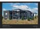 Modern home with stone and gray siding, a wraparound deck, and a spiral staircase at 5191 Lions Paw St, Castle Rock, CO 80104