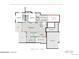 Basement floor plan features rec room, home theater, and gym at 5191 Lions Paw St, Castle Rock, CO 80104