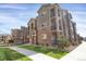 Attractive apartment building with a combination of siding and stone exterior finishes at 9227 Rolling Way # 201, Parker, CO 80134