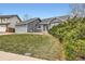 Well-maintained single-Gathering home with a manicured front yard and neutral gray siding at 5133 S Flanders Ln, Centennial, CO 80015