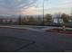 Tranquil street view showcasing yellow fire hydrant and sparse landscaping with distant lake under a soft, cloudy sky at dusk at 2617 Channel Dr, Highlands Ranch, CO 80129