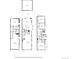 Detailed floor plan showcasing layout of rooms and dimensions for the home's multiple levels at 557 S Clarkson St, Denver, CO 80209