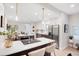 Modern kitchen featuring stainless steel appliances and an island at 7204 W 26Th Ave, Lakewood, CO 80214