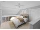 Cozy main bedroom with a ceiling fan and large closet at 13633 E Yale Ave # B, Aurora, CO 80014