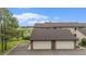Detached two-car garage, set back from the street, offering convenient parking and storage at 44 S Holman Way, Golden, CO 80401