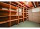 Finished basement storage room with ample shelving at 2994 S Winona Ct, Denver, CO 80236