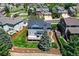 Charming two-story home with a large deck, fenced yard, mature trees, and landscaping, providing privacy at 11575 Wilson Cir, Parker, CO 80134