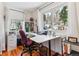 Bright office space with hardwood floors and a scenic view at 5384 Olde Stage Rd, Boulder, CO 80302