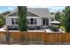 Inviting backyard featuring a patio area perfect for outdoor dining and relaxing at 3885 Sandoval St, Brighton, CO 80601