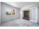 Bright flex room features French doors that provides a flexible space for work, play, or relaxation at 18189 House Finch Ln, Parker, CO 80134