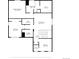 Second floor plan shows bedrooms, bathrooms, laundry, a sitting room, and closet layouts at 18189 House Finch Ln, Parker, CO 80134