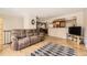 Spacious living room featuring hardwood floors and an open layout at 2269 S Yank Ct, Lakewood, CO 80228