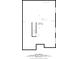 Basement floorplan showing a large unfinished area, offering potential for customization at 12229 W Berry Ave, Littleton, CO 80127