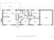 Detailed floor plan showcasing layout of the home's kitchen, bedrooms, and garage at 28254 Tresine Dr, Evergreen, CO 80439