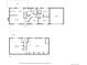 Floorplan of the first and second floors, including the basement, deck, kitchen, and primary bedroom at 28254 Tresine Dr, Evergreen, CO 80439