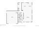 Main level floor plan layout including kitchen, dining, living room, bathroom, foyer and garage at 1321 W Caley Ave, Littleton, CO 80120