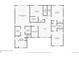 Floor plan of the home's second story with measurements of each room at 14077 Yellow Tip Drive, Parker, CO 80134