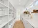 Bright pantry featuring custom shelving, ample storage, and a sink for easy food preparation at 1 S Forest St, Denver, CO 80246
