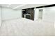 Spacious finished basement featuring neutral carpet, and wet bar complete with beverage coolers at 4192 S Vrain St, Denver, CO 80236
