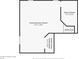 Basement floor plan showing an entertainment room, bonus room, and unfinished utility closet at 11072 Zephyr St, Broomfield, CO 80021