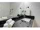 Modern bathroom vanity with sleek black faucet and granite countertop with stylish sink at 1020 15Th St # 210, Denver, CO 80202