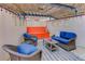 Charming rooftop patio furnished with comfortable seating and string lights at 1020 15Th St # 210, Denver, CO 80202
