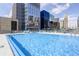 Stunning rooftop pool with cityscape views, perfect for relaxation and entertainment at 1020 15Th St # 210, Denver, CO 80202